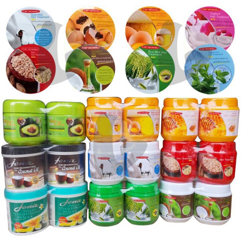 Kem ủ tóc Carebeau các loại Thái Lan