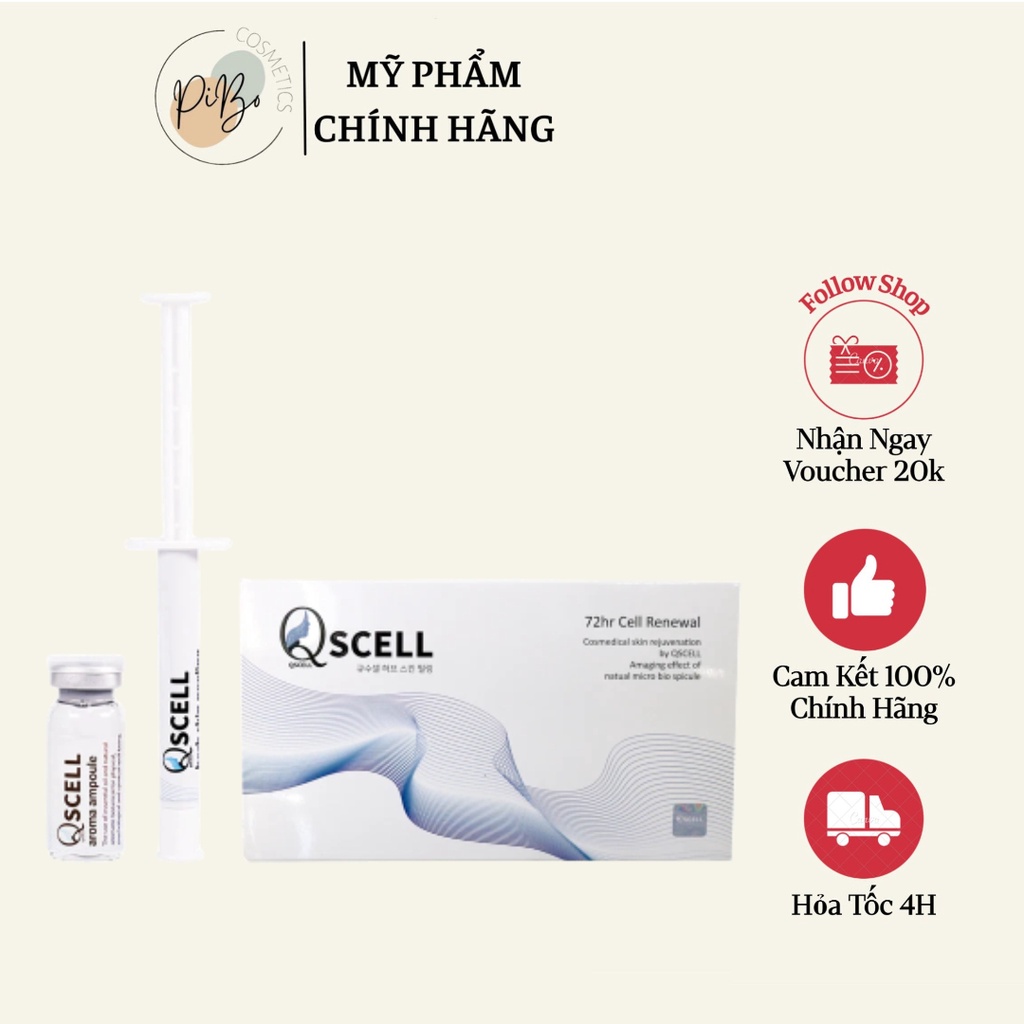 Vi Tảo Tái Tạo Da Sinh Học Số 1 Hàn Quốc Qscell 72hr Cell Renewal
