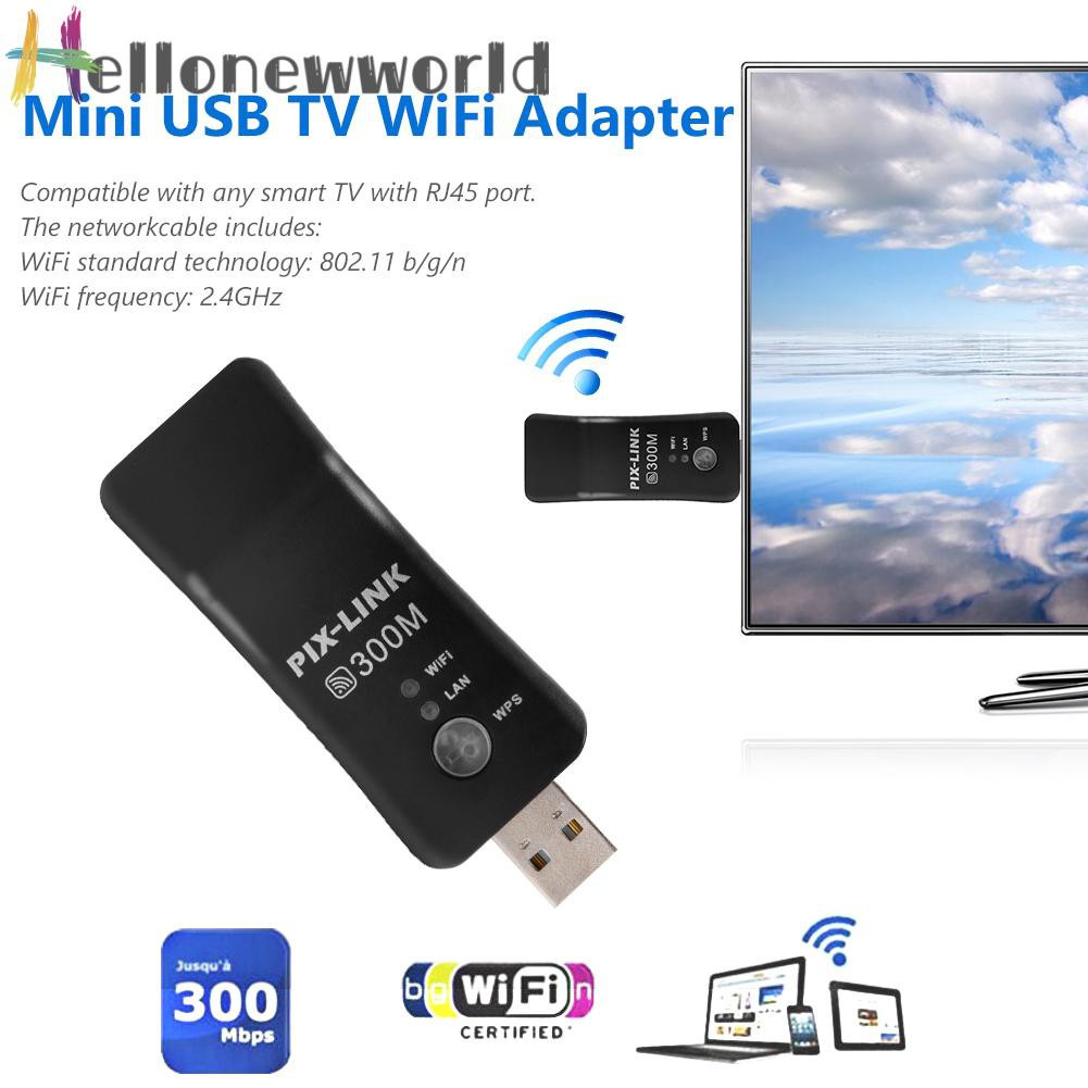Usb Thu Sóng Wifi 300mbps Rj45 Wps | BigBuy360 - bigbuy360.vn