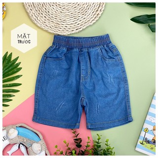 Quần bò bé trai. Thương hiệu Liti baby. vải mịn mát, các mẹ nhận hàng sẽ thấy vải siêu thích. Size 8-12 (24-40kg)