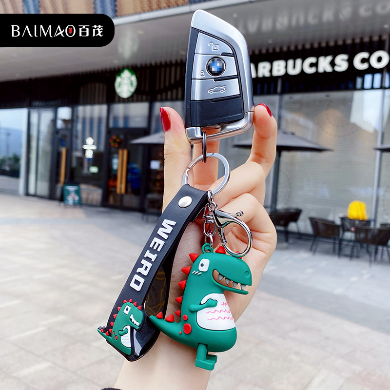 Móc Khóa Khủng Long Dễ Thương Phong Cách Hàn Quốc