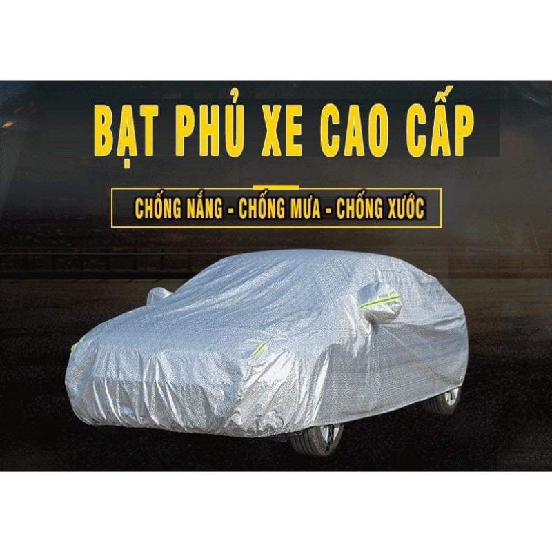 HCM - Bạt trùm xe ô tô 4 chỗ 5 chỗ 7 chỗ - chống nắng - chống bụi- chống nước tốt. bạt ô to dành cho mọi loại xe