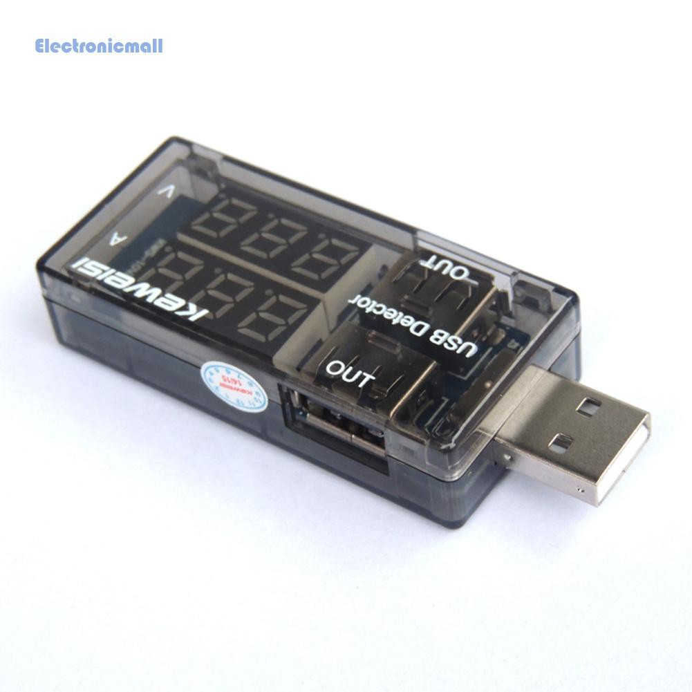 Đồng hồ đo điện áp có cổng sạc USB