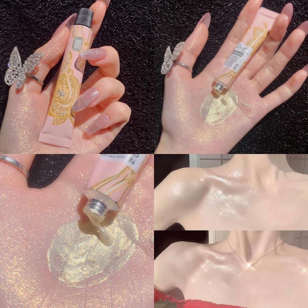 ⭐️Highlight Nhũ Bắt Sáng Tuýp XiXi  với khả năng che phủ cao làm cho gương mặt bạn trở lên rạng rỡ, đường nét nổi bật