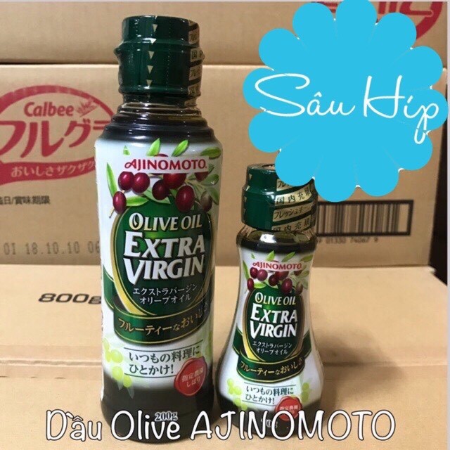 Dầu Olive Extra Virgin AJINOMOTO Date 8-9/2021