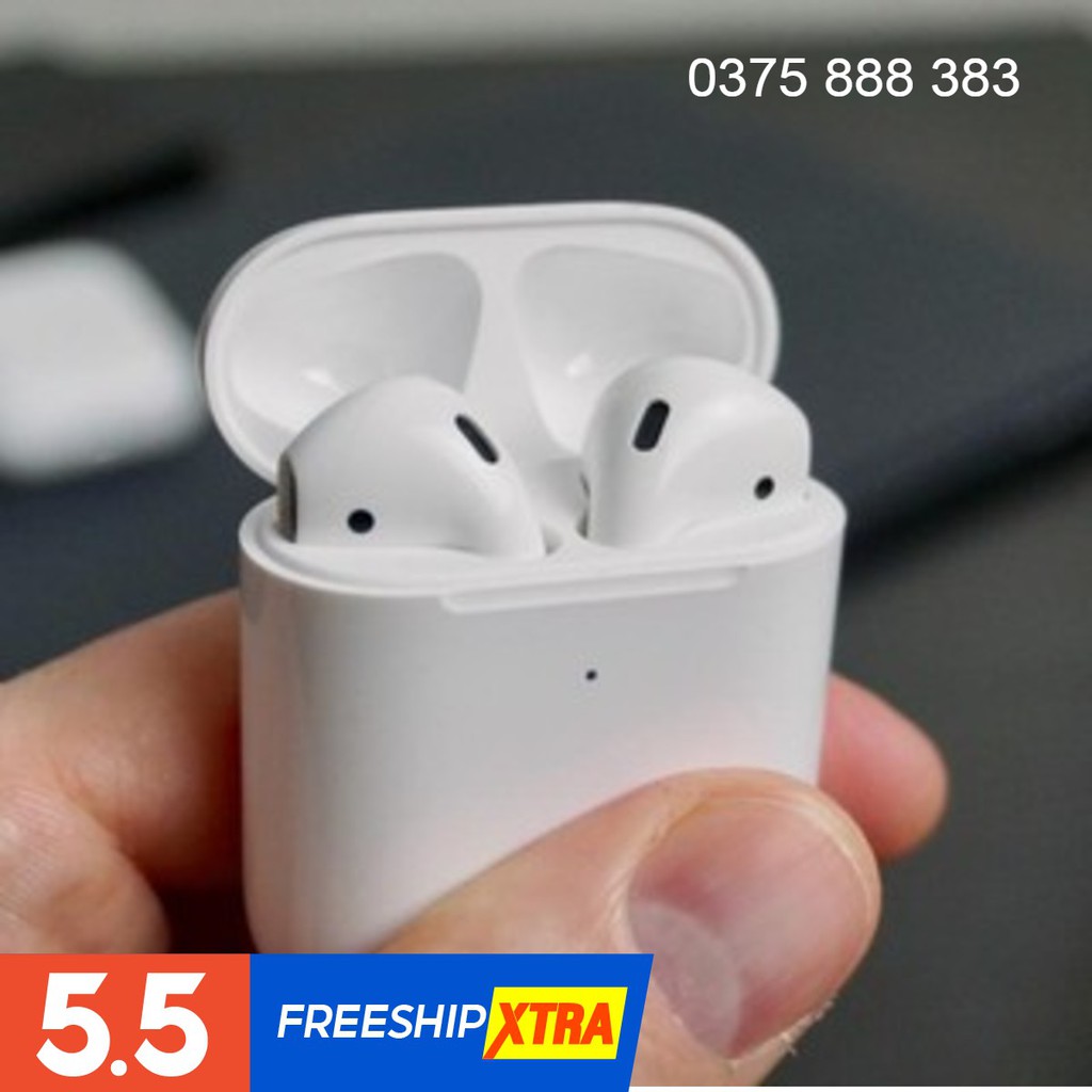 [AIRPODS 2] tai nghe bluetooth tws đôi tên - bỏ tai tắt nhạc định vị Phiên Bản airpod 2 cao cấp Ngọc Huy Store | BigBuy360 - bigbuy360.vn