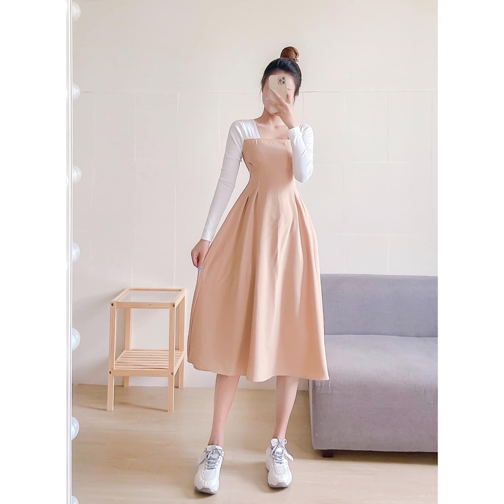 (HÀNG VỀ- FREESHIP) ĐẦM MAXI TAY BORIP TRẮNG ❤️❤️❤️(XƯỞNG MAY NHÀ BELL) | BigBuy360 - bigbuy360.vn