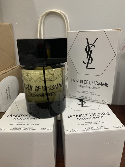 Nước hoa Yves Saint Laurent la nuit de l’homme edt tester 100ml (như hình) | BigBuy360 - bigbuy360.vn