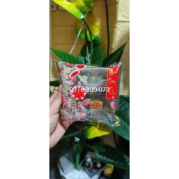 Set khay +túi dán bánh trung thu bánh 250 gram