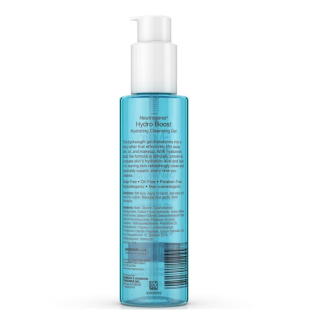 Sữa rửa mặt Neutrogena Hydro Boost Hydrating Cleansing gel 170g