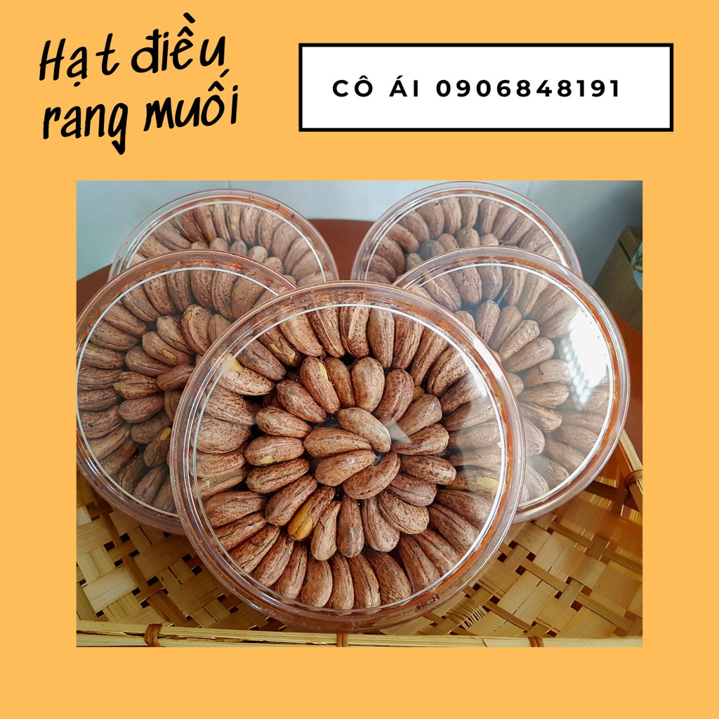 [HẠT ĐIỀU LOẠI A] Hạt điều rang muối Bình Phước 500gr