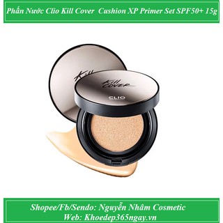 Phấn Nước CLIO ❤️ Kill Cover Liquid Cushion SPF50+ PA+ ⚡️ Độ Che Phủ Hoàn Hảo