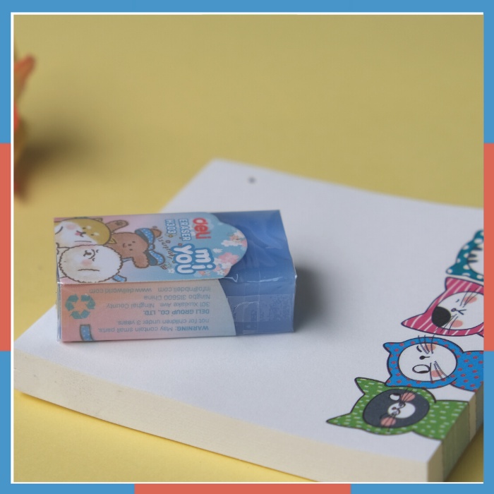 Gôm Tẩy Deli MiYou hình dễ thương H303, H304