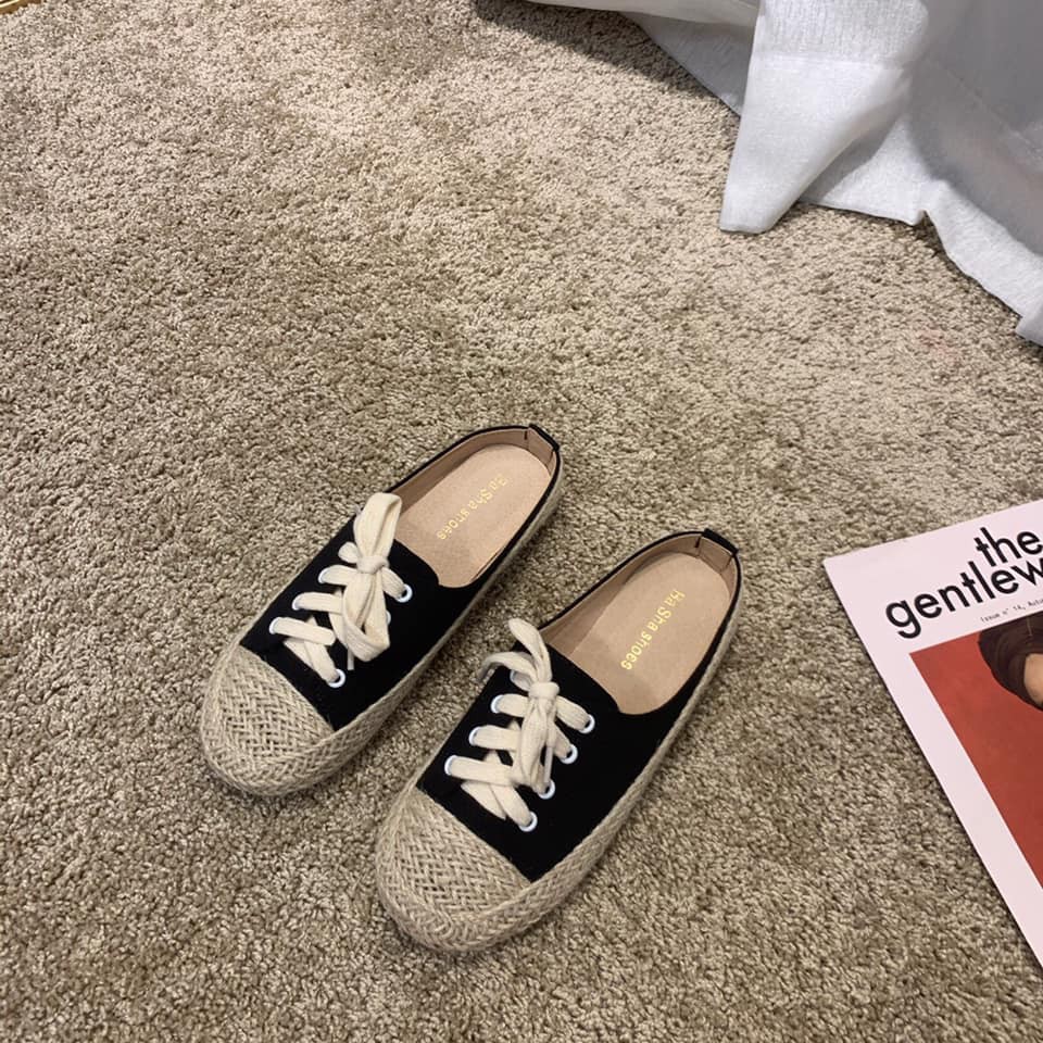 Giày cói hở gót | BigBuy360 - bigbuy360.vn