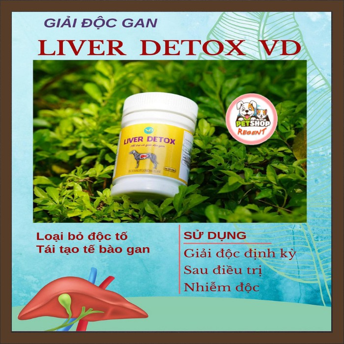 Hỗ Trợ Và Giải Độc Gan Chó Mèo - Liver Detox