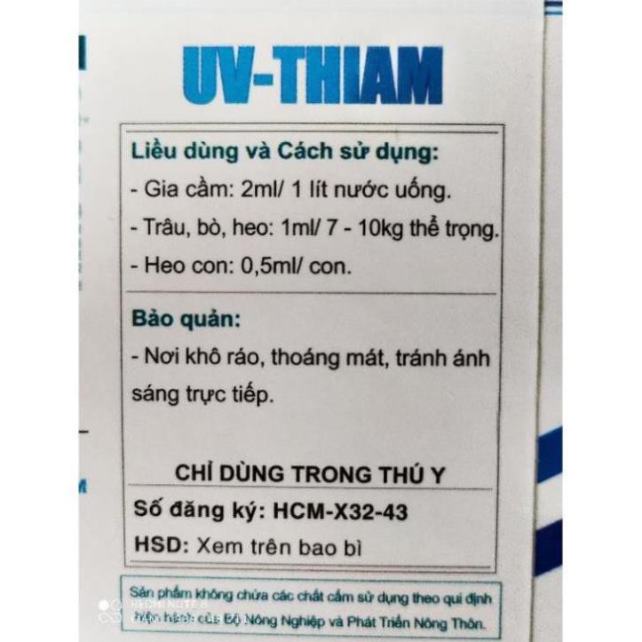 1 HỘP UV THIAM (10 CHAI x 20ML)