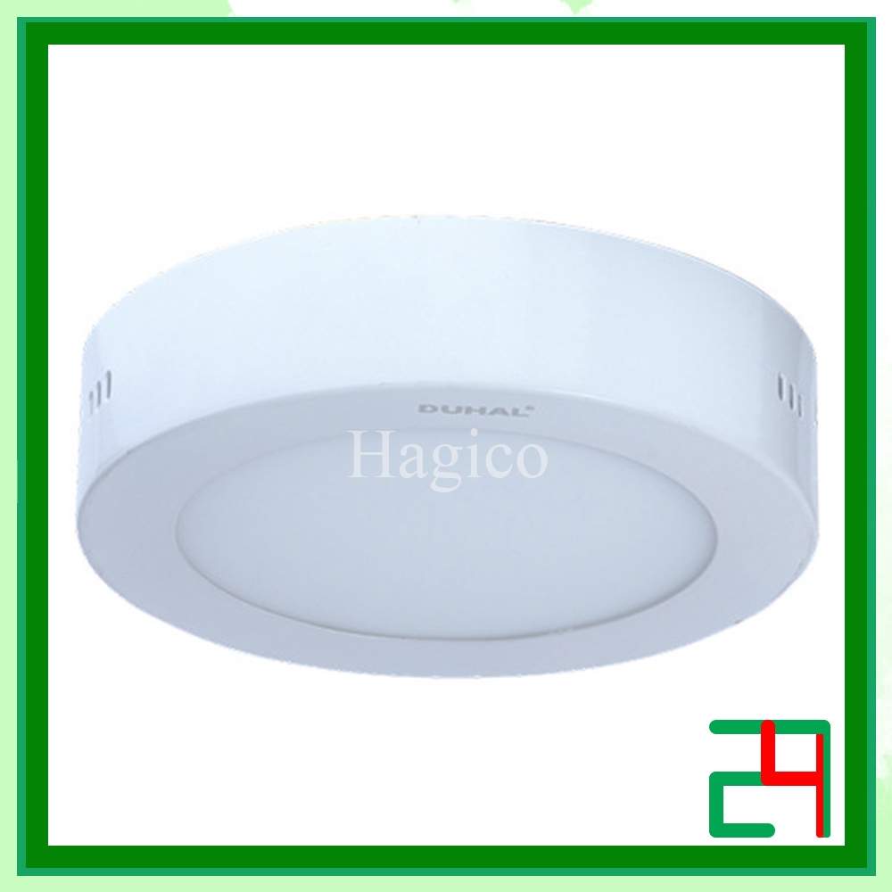 Ốp trần tròn LED Duhal gắn nổi mâm ốp 9W 12W 15W 18W 24W KDGC