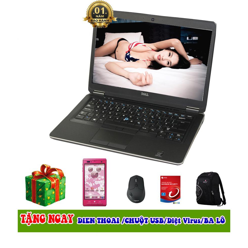 Dell 7240 i5 ram 8gb ssd 256 full box zin all hàng nhập khẩu nhật ngon bổ rẻ