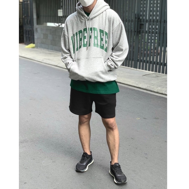 HOODIE TRẮNG NỈ DÀY 100% COTTON CAO CẤP VIBE FREE