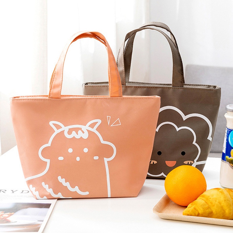 Túi Đựng Hộp Cơm Trưa Giữ Nhiệt Chống Thấm Nước Tiện Dụng