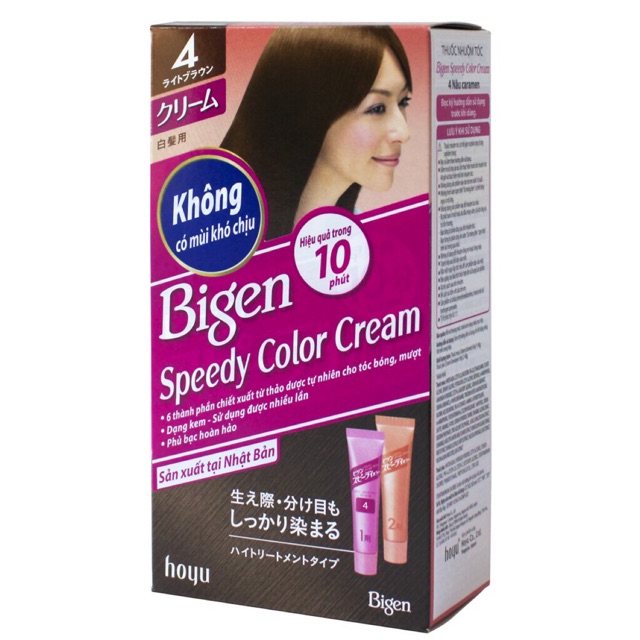 Thuốc Nhuộm tóc thảo dược bigen nhật