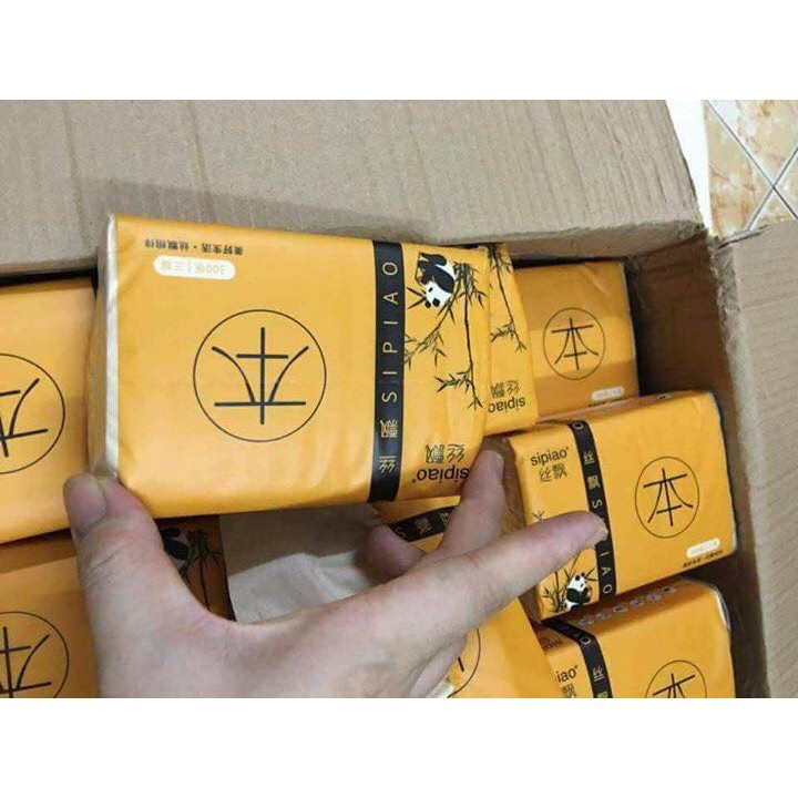 Combo 5 gói Giấy ăn Sipiao Siêu dai_Bán Lẻ 1 Gói