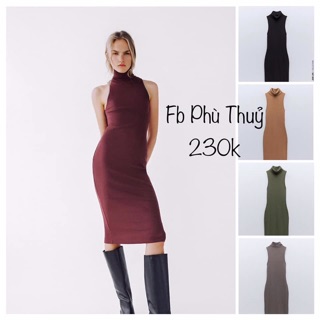 Trả order váy body zara siêu xinh