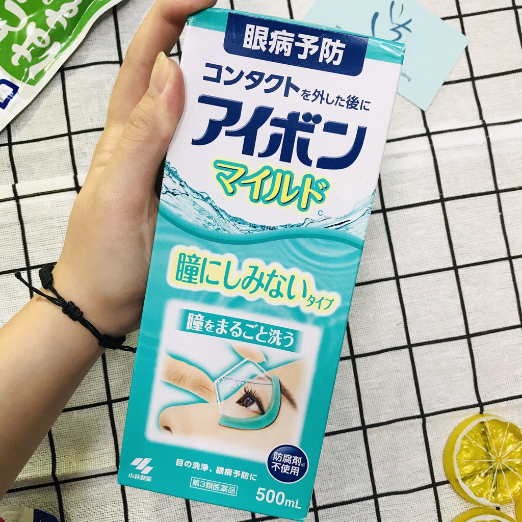 Nước rửa mắt Eyebon W Vitamin Nhật Bản 500ml | BigBuy360 - bigbuy360.vn