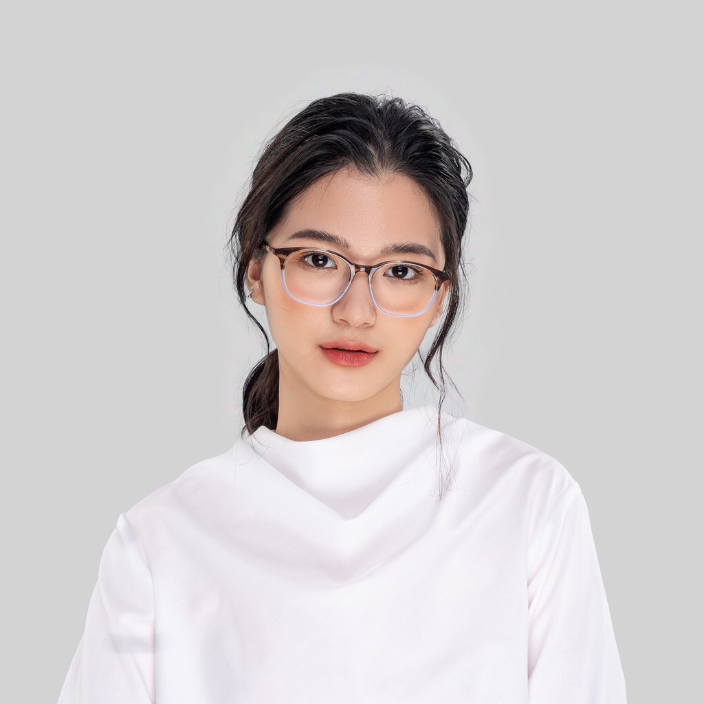 Gọng kính cận nam/nữ WeeHours HAF, dáng vuông thời trang, nhựa Acetate cao cấp | BigBuy360 - bigbuy360.vn