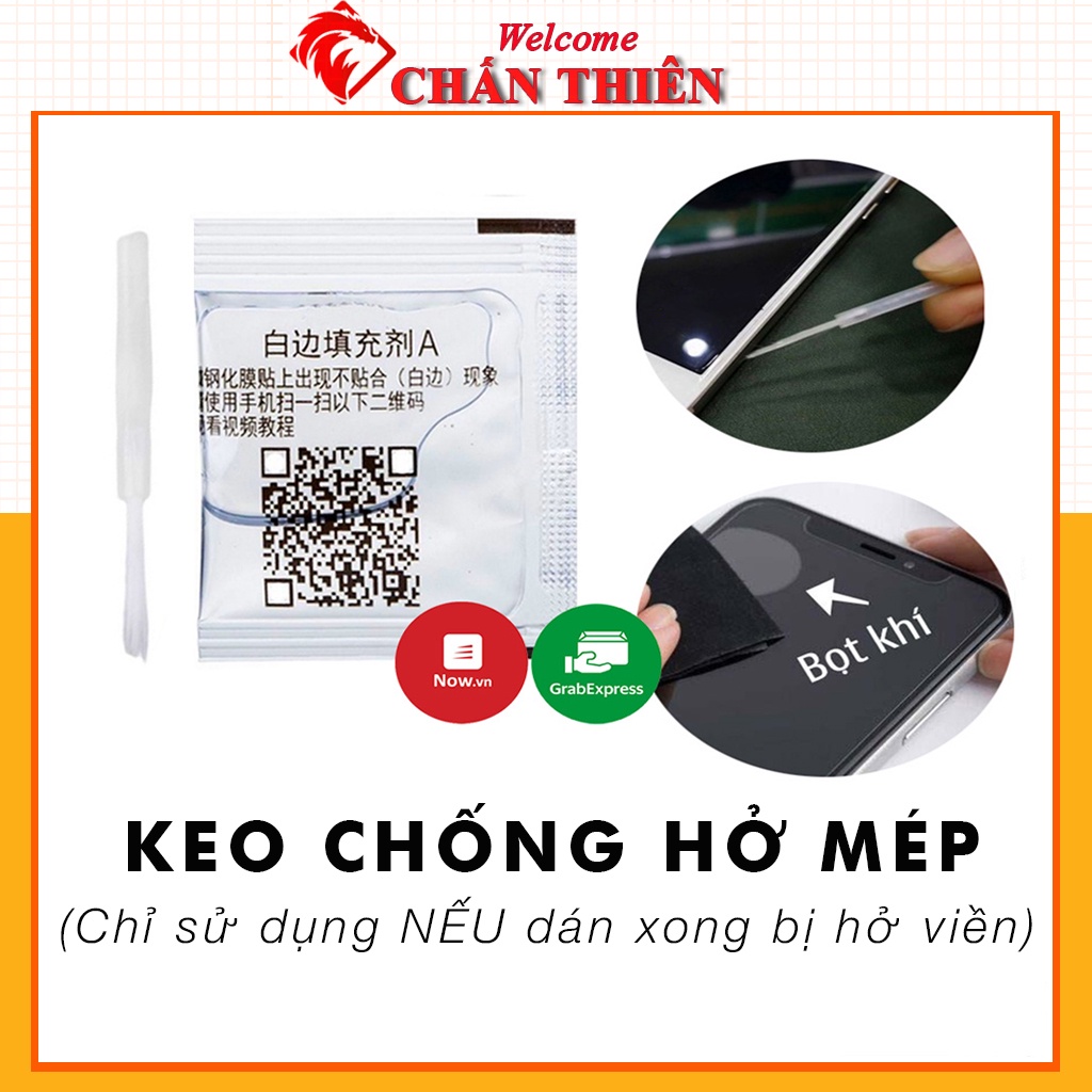 Sỉ Keo Chống Hở Mép Khi Dán Kính Cường Lực Bộ Keo + Chổi