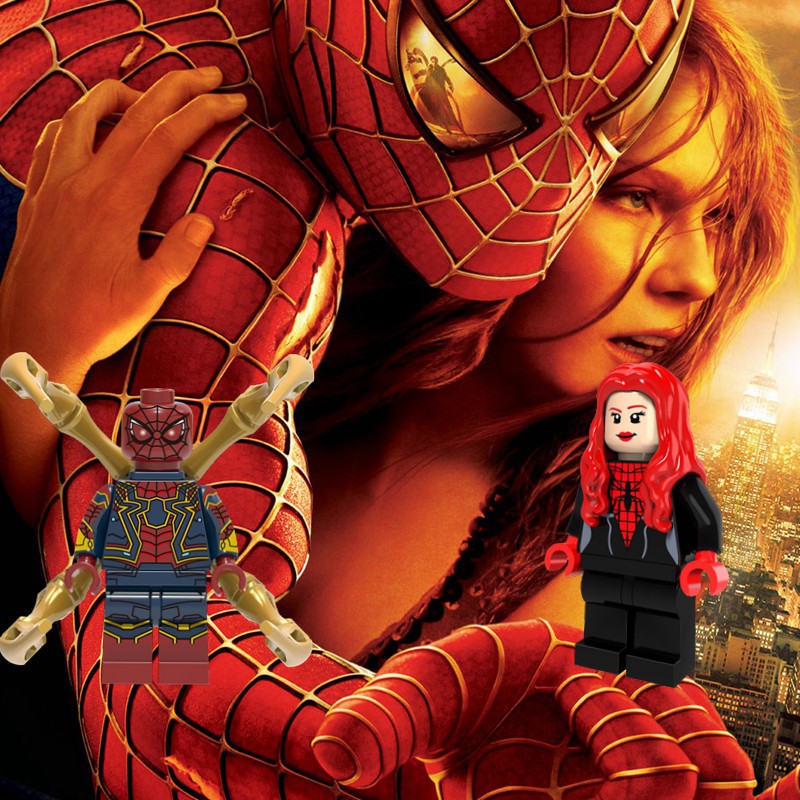 Bộ Lắp Ráp Lego Hình Spiderman Spider Man Cho Bé