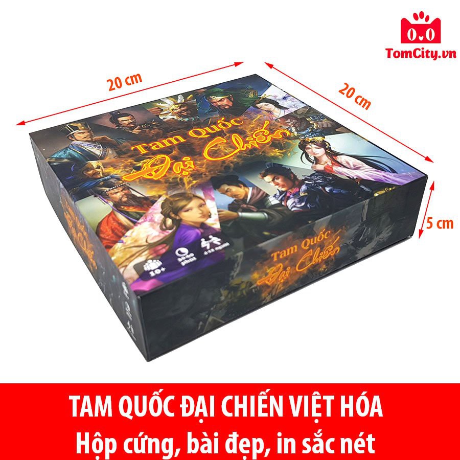 Boardgame Tam Quốc đại chiến - Tam Quốc Sát phiên bản đầy đủ (Three Kingdom)