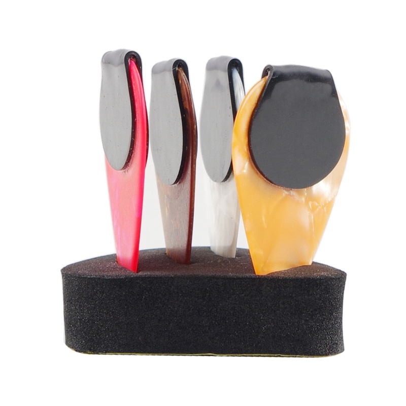 Giá Đỡ Miếng Gảy Đàn Guitar Bằng EVA Kèm 4 Miếng Gảy Đàn Tiện Dụng