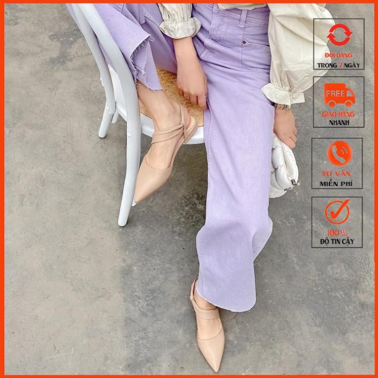 Giày bệt, giày búp bê quai kiểu dáng tiểu thư B12 - Boota