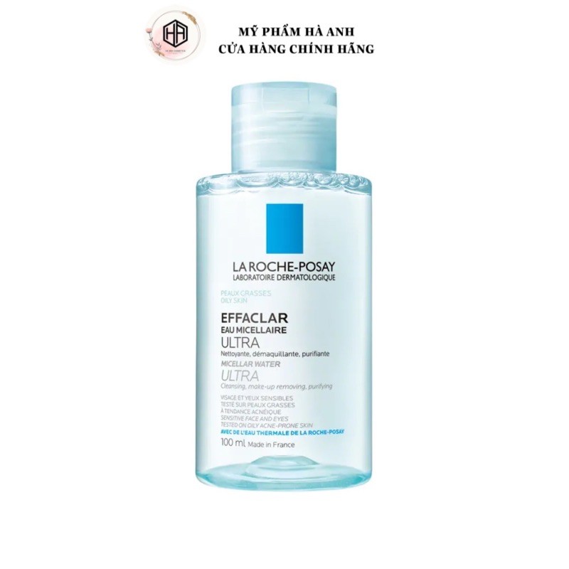 Nước tẩy trang cho da dầu Effaclar Eau Micellaire Ultra LRP