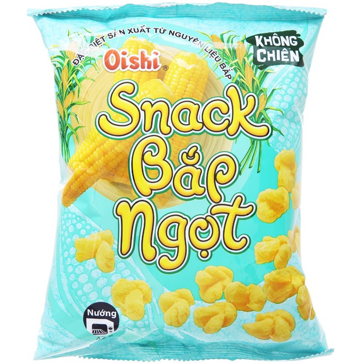 Snack Oishi các loại (cua vị sốt chua ngọt, tôm cay, indo mực, phomat miếng) gói 40g / 80g