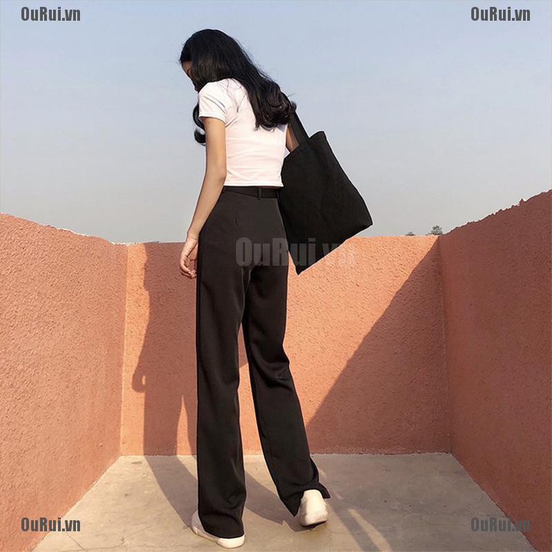 Quần Voan Ống Rộng Thời Trang Xinh Xắn Dành Cho Nữ