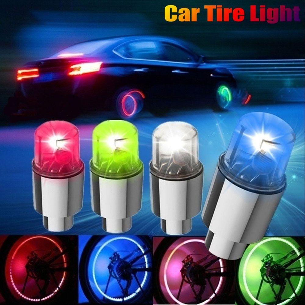 HOT WHEELS Đèn Led Gắn Van Bánh Xe Đạp Leo Núi / Xe Hơi BERNARDO