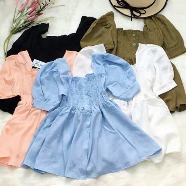Áo kiểu trễ vai