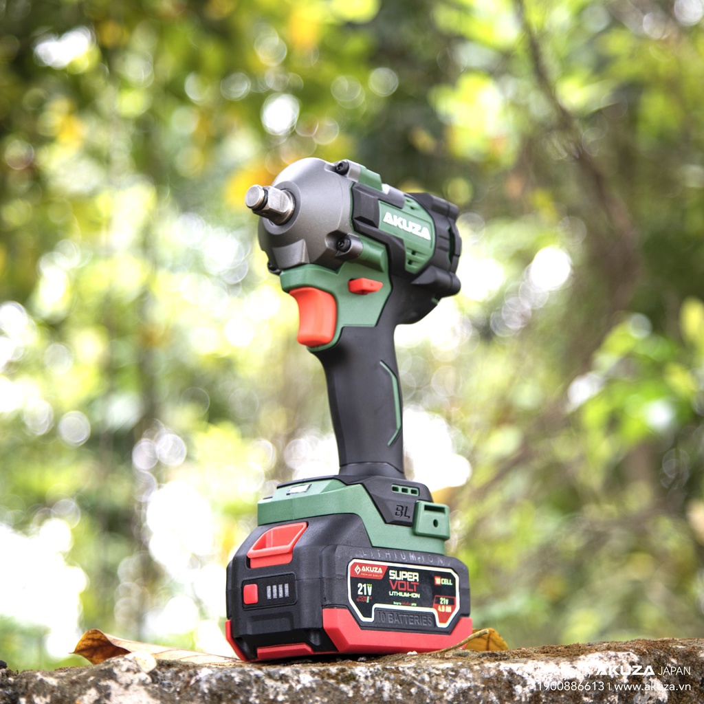 Máy Siết Bu Lông | Máy Siết Bu Lông Akuza B1-MKT380CP- 21V | Full Hộp