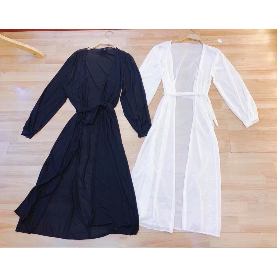 Áo khoác kimono đi biển dài | BigBuy360 - bigbuy360.vn