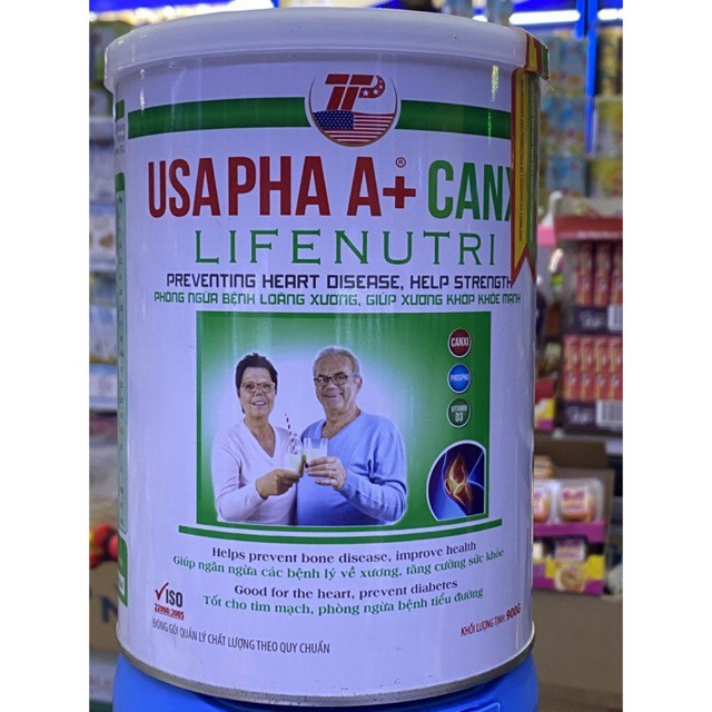 SỮA USAPHA A+ CANXI 900G