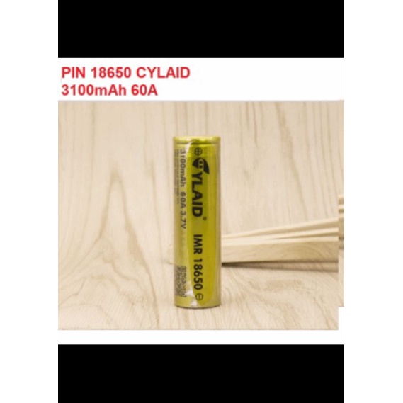 CELL PIN XẢ CAO 60A - 18650 - 3100MAH