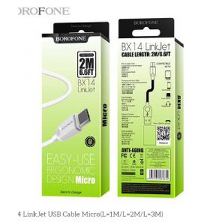 Cáp sạc lightning borofone bx14