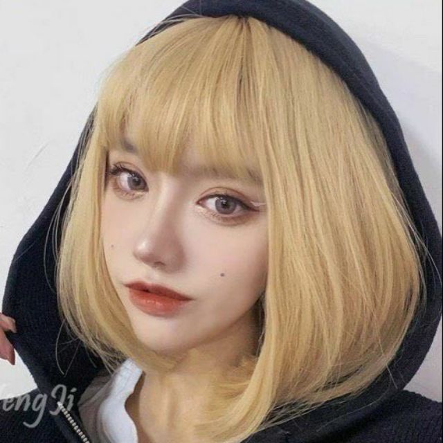 Tóc giả nguyên đầu cúp vàng tây 🥰mã 3030