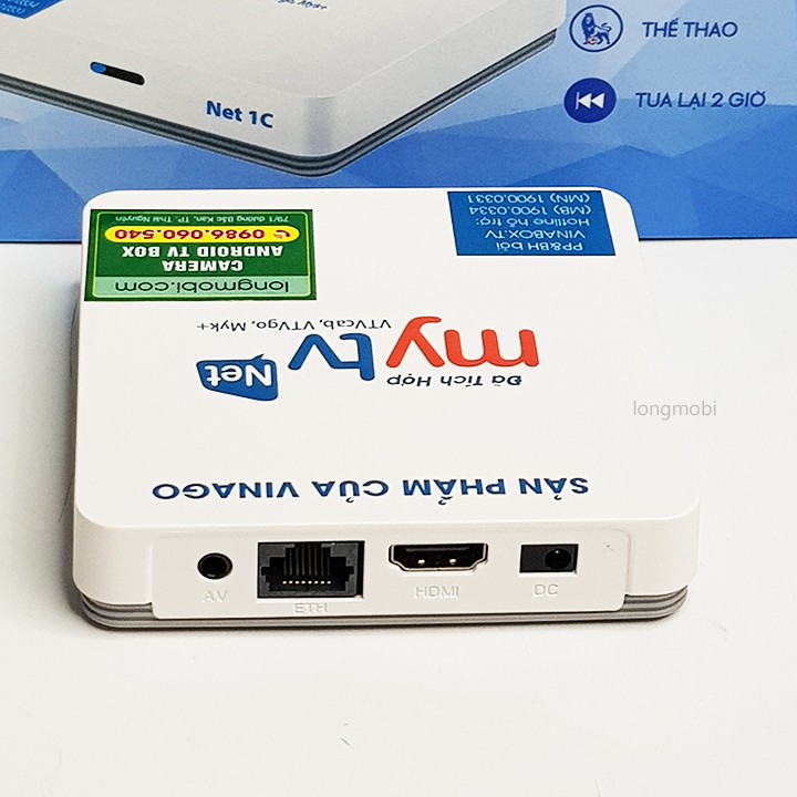 Mytv Net 1C VtvCab On Ram 2GB - Tv Box Xem Truyền Hình 100 Kênh Bản Quyền 2021