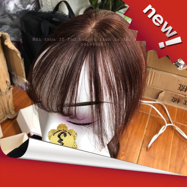 da đầu 3D - có rãnh da đầu phủ hói, phủ bạc ❤️