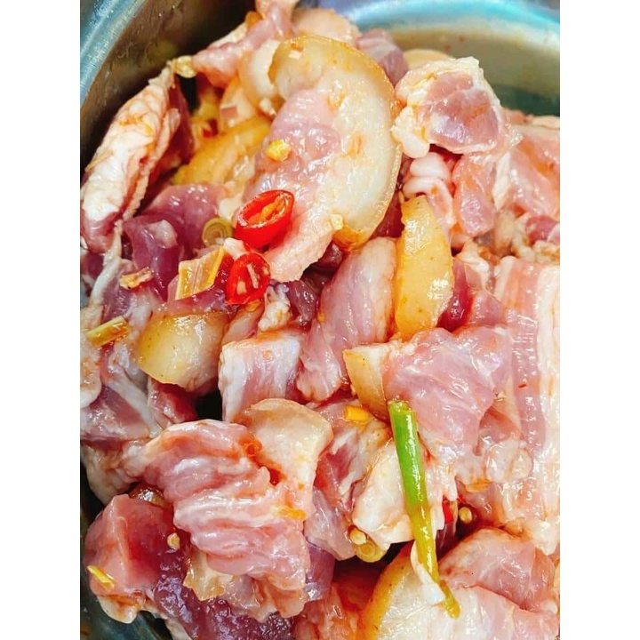 Ba chỉ heo rừng lai, thịt dai giòn tươi ngon cây 1kg (giao hỏa tốc TPHCM)