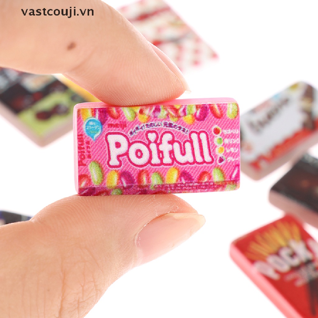 Set 10 Đồ Chơi Thức Ăn Siêu Thị Trang Trí Nhà Búp Bê