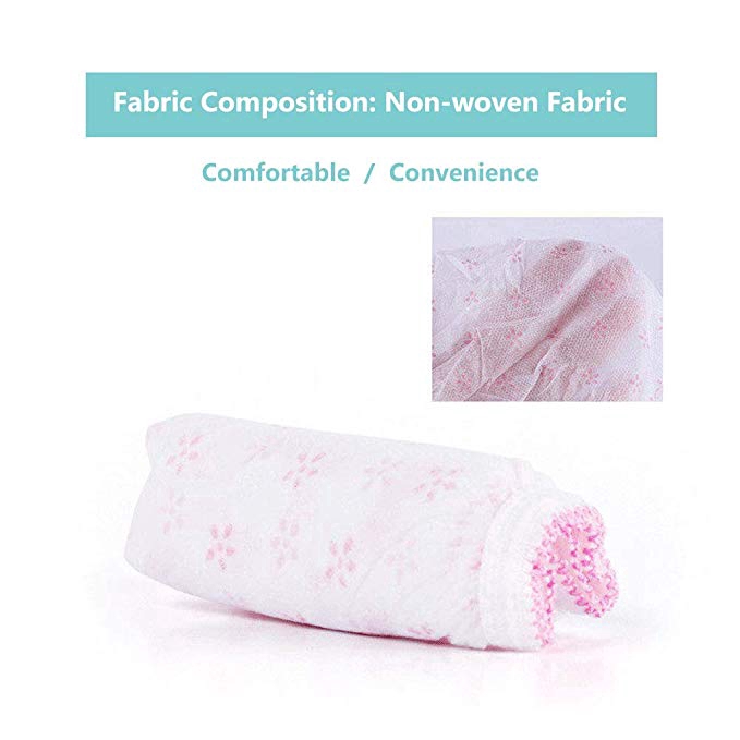 7pcs/lot Wrapped Travel Disposable Panties,Women's Cotton Prenatal Postpartum Brief Panties,Ladies Paper Underwear,